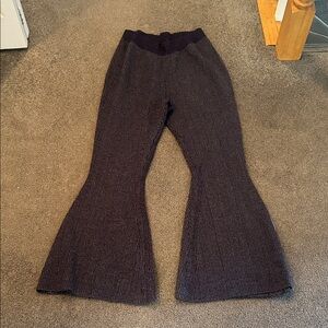 Pilcro Navy Ribbed Knitwear